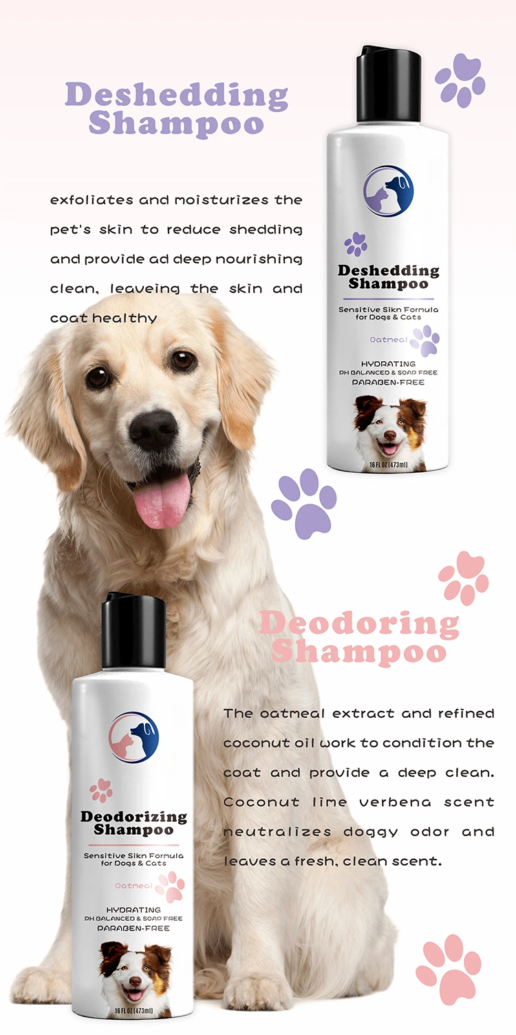 2 in 1 Pet Shampoo & Conditioner for Dog Puppy & Cat with All Natural Ingredients