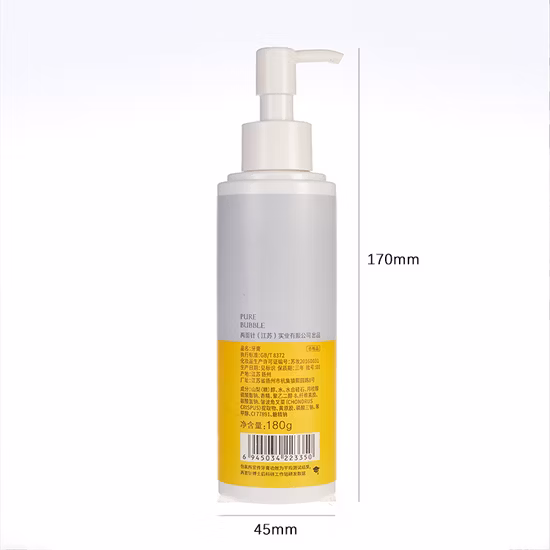 Venta al por mayor eliminación nano personalizada de manchas de sal marina de bicarbonato de sodio que blanquea la crema dental de la botella de la bomba de los dientes